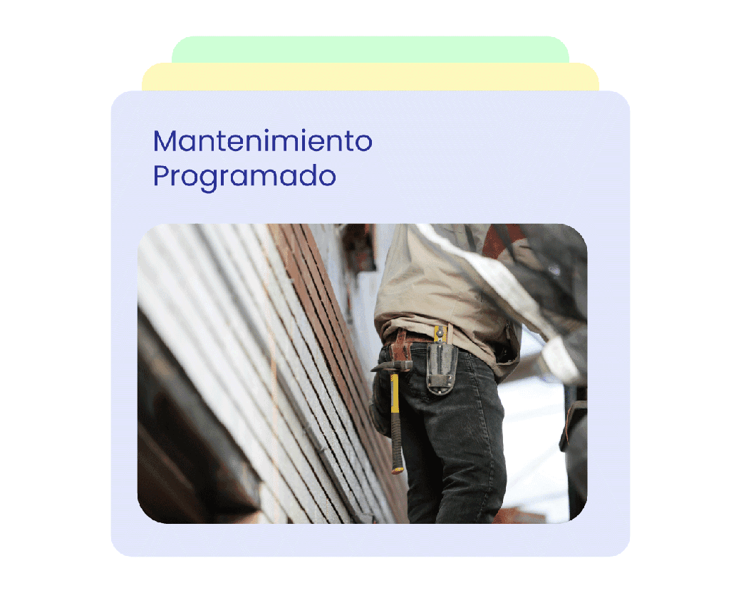Mantenimiento programado